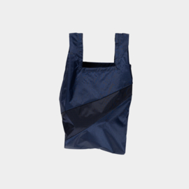 Susan Bijl the new shopping bag navy & water medium