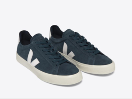 VEJA CAMPO SUEDE NAUTICO WHITE