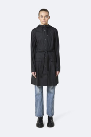 Rains curve jacket black