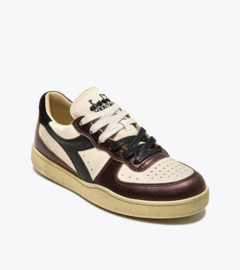 Diadora Heritage - Mi Basket Low Metallic Dirty - Light Beige