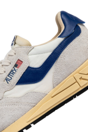 AUTRY- UT01 REELWIND LOW MAN SUEDE WHITE/LIMOGES
