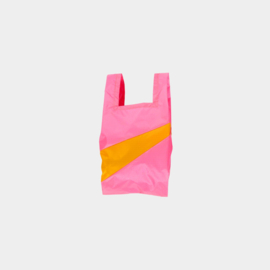 Susan Bijl the new shopping bag fluo pink & arise small