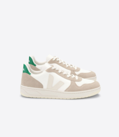 Veja V-10 chromefree leather extra white sahara emeraude