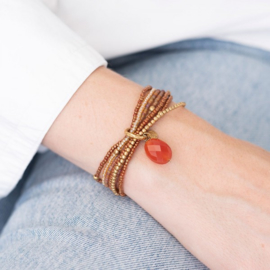 A beautiful story Nirmala carnelian armband