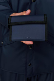 Rains velcro wallet blue