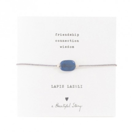 A beautiful story Lapis Lazuli Armband