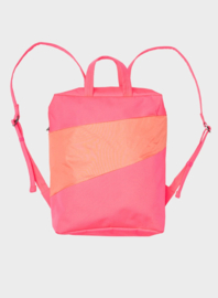 Susan Bijl - The New Backpack - Fluo Pink & Coral