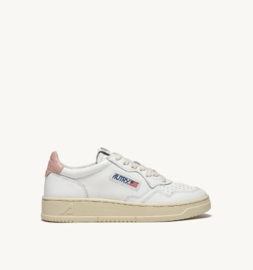 Autry LL16 medalist low leather white/ pink