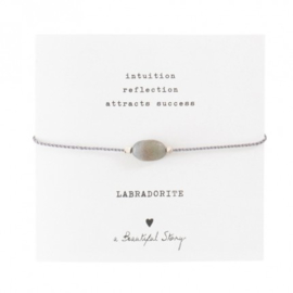 A beautiful story Labradorite armband