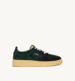 Autry SS17 medalist low suede green/ blue