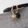 A beautiful story Jacky multi color black onyx armband