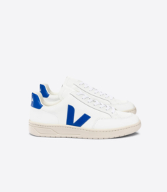 Veja V-12 leather white paros