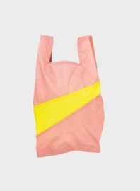 Susan BIjl The New Shopping Bag Try & Fluo Yellow Medium