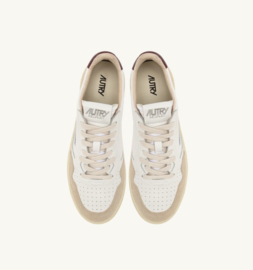 Autry dames - LS03 - Medalist Leather / Suede - Burgundy