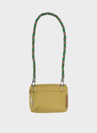 SUSAN BIJL THE NEW BUM BAG MOSS & CAMEL SMALL