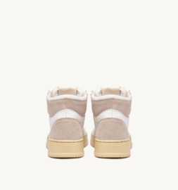 Autry SL01 Medalist mid leather suede white/ beige