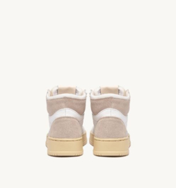 Autry SL01 Medalist mid leather suede white/ beige