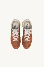 Autry - NC28 Reelwind - White / Brown sugar