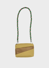SUSAN BIJL THE NEW BUM BAG MOSS & CAMEL SMALL