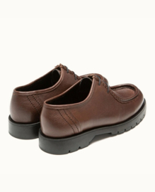 Kleman - PADROR G VGT -  Coffee Leather Tyrolean Shoes - women