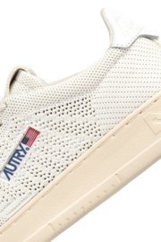 Autry-KN08 Easeknit men low white/ivory