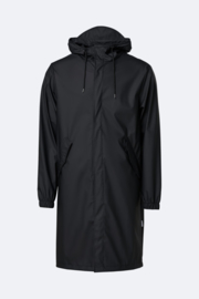 Rains fishtail parka black