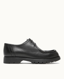 Kleman - PADROR woman -  Black Leather Tyrolean Shoes