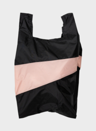Susan bijl the new shopping bag black & tone large