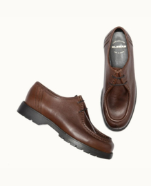 Kleman - PADROR G VGT -  Coffee Leather Tyrolean Shoes - women