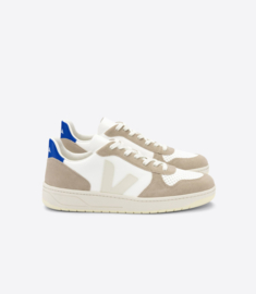 Veja V-10 chromefree leather white sahara paros