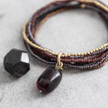 A beautiful story Nirmala garnet armband