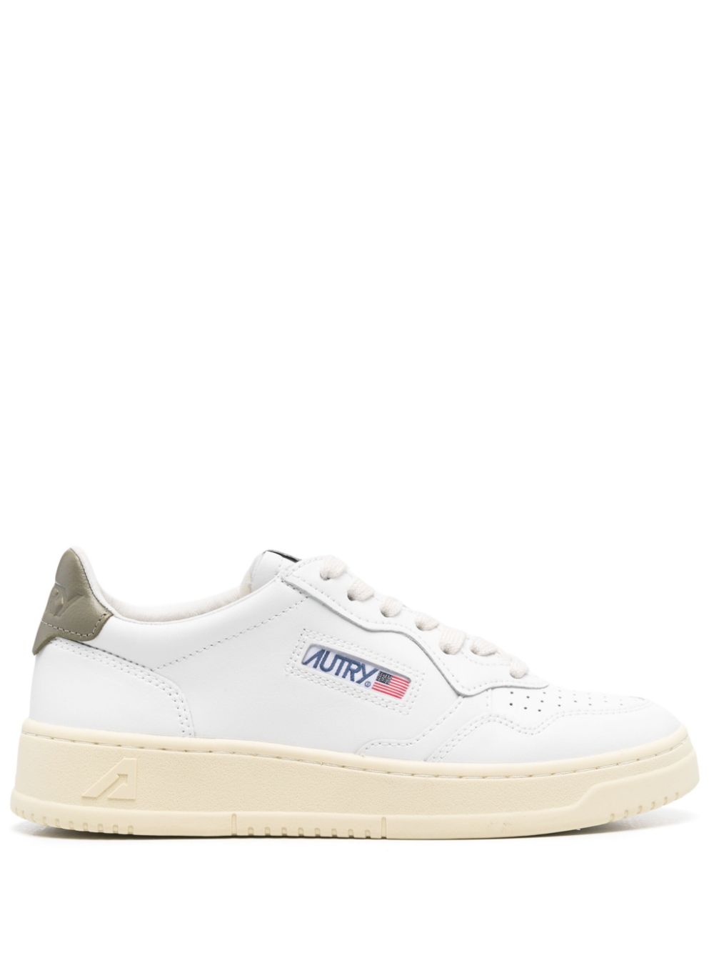 Autry - Medalist low men - White/ Military Green