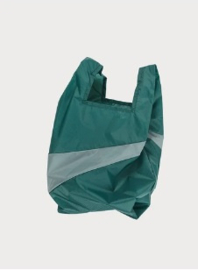 Susan Bijl - The New Shopping Bag - Pine & Grey MEDIUM