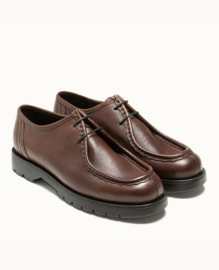 Kleman - PADROR G VGT -  Coffee Leather Tyrolean Shoes - women