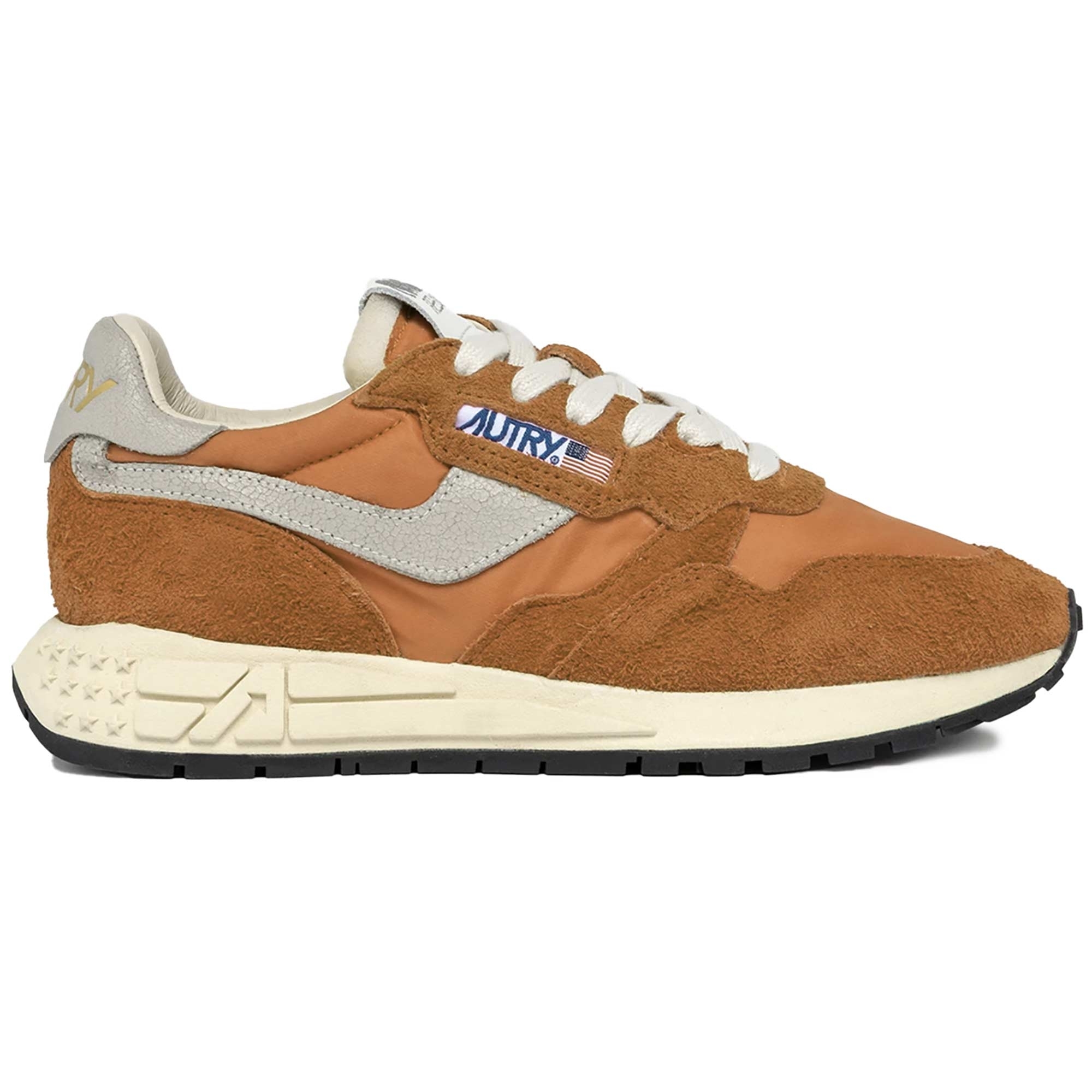 Autry - NC28 Reelwind man - White / Brown sugar