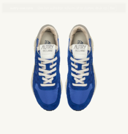 Autry - NC02 reelwind - BLUE NYLON AND SUEDE