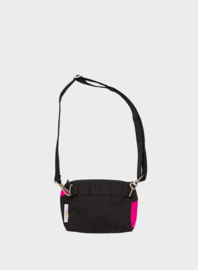 Susan Bijl  The New Bum Bag Black & Pretty Pink Small