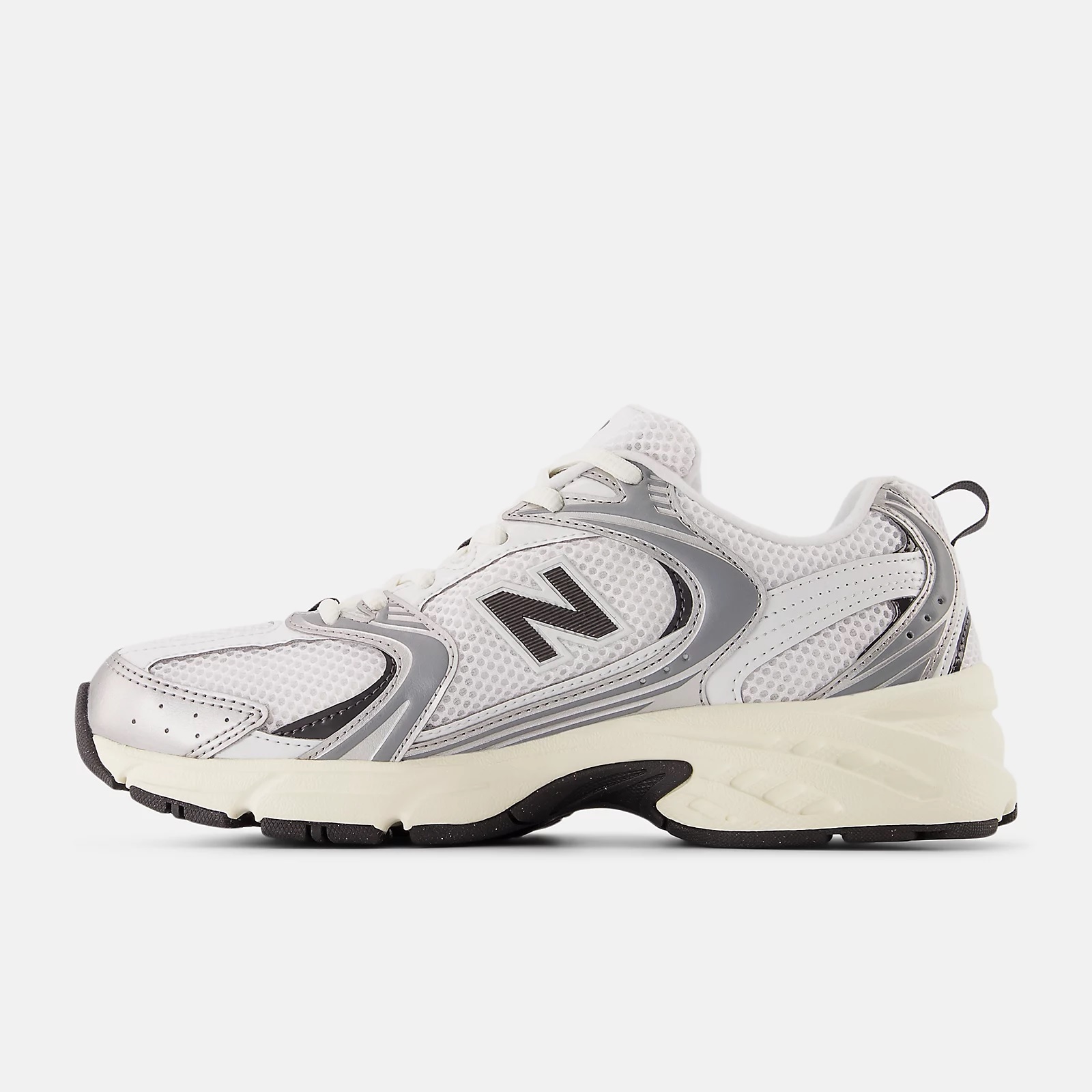 New Balance - 530ESA - Silver Metallic / Black Cement