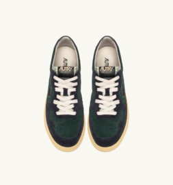 Autry SS17 medalist low suede green/ blue