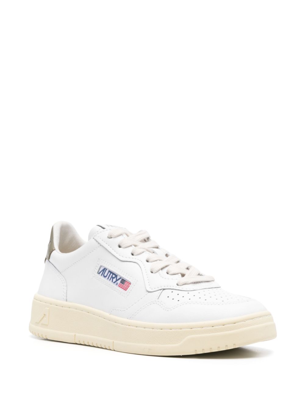 Autry - Medalist low men - White/ Military Green