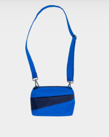 susan bijl the new bum bag blue & navy small