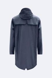 Rains long jacket blue