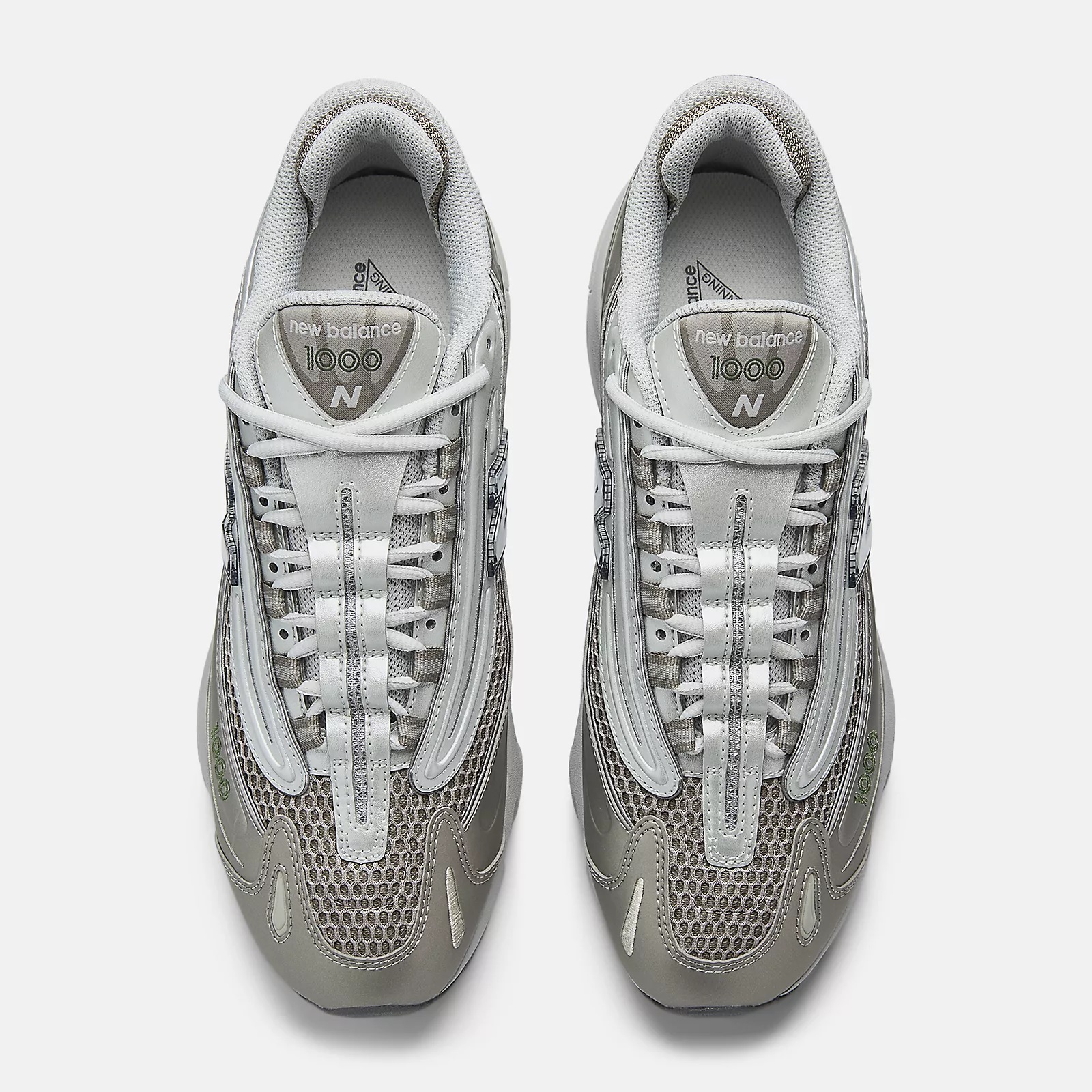 New Balance - 1000N - Arid Stone / Light Silver Metallic / Dark Alpine Green