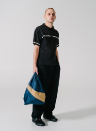 Susan Bijl - The New Shopping Bag Navy & Camel MEDIUM