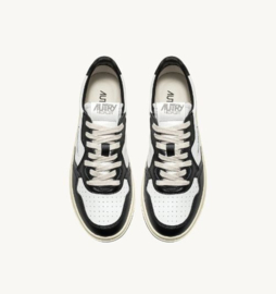 Autry WB01 medalist low leather white/ black