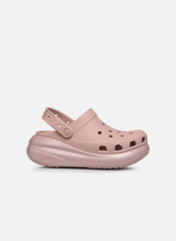 Crocs classic crush shimmer clog pink clay