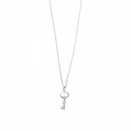 A BEAUTIFUL STORY delicate sleutel zilver ketting