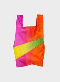 SUSAN BIJL THE NEW SHOPPING BAG 75B HUMMING LIMES MEDIUM