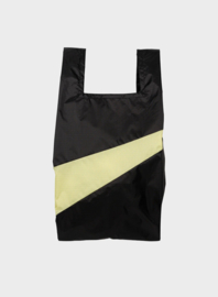 Susan Bijl - The New Shopping Bag - Black & Joy MEDIUM