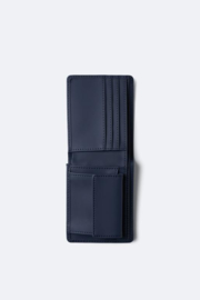 Rains folded wallet blue